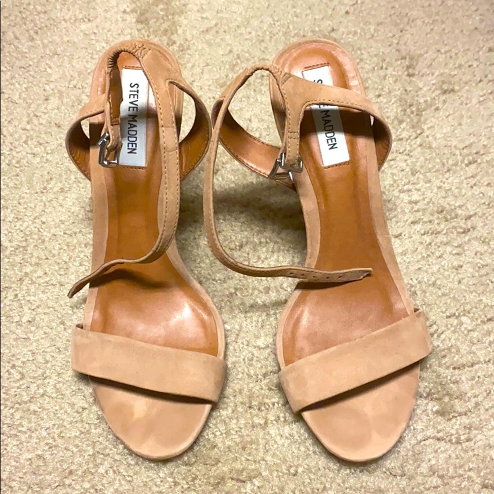 Steven Madden stilettos— nude/tan size 8.5